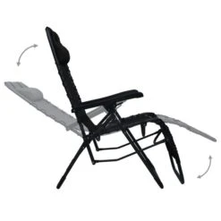 Chaises Pliables De Terrasse 2 Pcs Noir Textilène 15 Chaises Pliables De Terrasse 2 Pcs Noir Textilène -Esprit Plein Air chaises pliables de terrasse 2 pcs noir textilene 3666722356541 942193