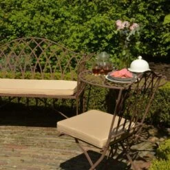 Esschert Design Banc De Jardin Métal Style "Old England" MF009 -Esprit Plein Air esschert design banc de jardin metal style old england mf009 3666722331579 973600