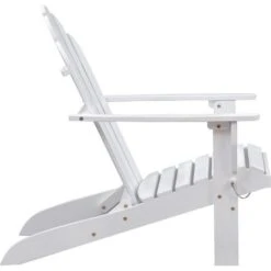 Fauteuil De Jardin Inclinable En Acacia FSC - 72,5 X 89,5 X H.94 Cm - Blanc -Esprit Plein Air fauteuil de jardin inclinable en acacia fsc 72 5 x 89 5 x h 94 cm blanc 3612408315739 661213