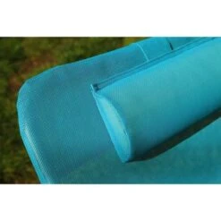 Fauteuil Relax Avec Tetiere - Structure En Acier Et Textilene - 3 Positions - 57 X 56 X 74 Cm - Bleu -Esprit Plein Air fauteuil relax avec tetiere structure en acier et textilene 3 positions 57 x 56 x 74 cm bleu 3612407958494 429836
