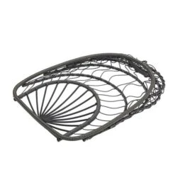 Fauteuil Suspendu En Résine Tressée Avec Coussins Et Support - 1 Personne - Gris Clair -Esprit Plein Air fauteuil suspendu en resine tressee avec coussins et support 1 personne gris clair 3267070027529 1136063