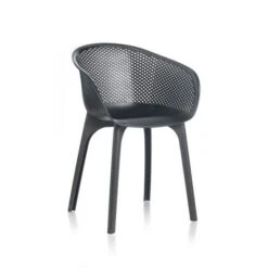 IDEA Lot De 2 Chaises De Jardin Nora Noir -Esprit Plein Air idea lot de 2 chaises de jardin nora noir 9006218863506 516524