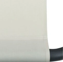 Lit De Jardin 2 Places Polyester Blanc Et Métal Noir Motio -Esprit Plein Air lit de jardin 2 places polyester blanc creme et metal noir 3666722552523 400664