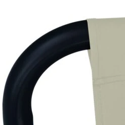 Lit De Jardin Crème 200x90 Cm Acier -Esprit Plein Air lit de jardin creme 200x90 cm acier 3666722528290 554101