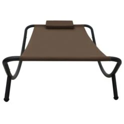 Lit De Jardin Marron 200x90 Cm Acier 2 -Esprit Plein Air lit de jardin marron 200x90 cm acier 3666722528276 554112