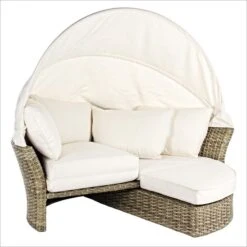 Lit De Jardin Rotatif En Aluminium Tresse En Fibre Blanc Laurie 20 Lit De Jardin Rotatif En Aluminium Tresse En Fibre Blanc Laurie -Esprit Plein Air lit de jardin rotatif en aluminium tresse en fibre blanc laurie 3666722592338 1393483