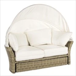 Lit De Jardin Rotatif En Aluminium Tresse En Fibre Blanc Laurie 21 Lit De Jardin Rotatif En Aluminium Tresse En Fibre Blanc Laurie -Esprit Plein Air lit de jardin rotatif en aluminium tresse en fibre blanc laurie 3666722592338 1393484