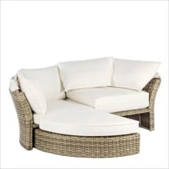 Lit De Jardin Rotatif En Aluminium Tresse En Fibre Blanc Laurie 22 Lit De Jardin Rotatif En Aluminium Tresse En Fibre Blanc Laurie -Esprit Plein Air lit de jardin rotatif en aluminium tresse en fibre blanc laurie 3666722592338 1393485