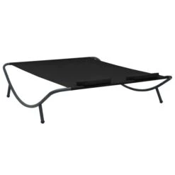 Lit De Repos D'extérieur Tissu Noir -Esprit Plein Air lit de repos d exterieur tissu noir 3666722354554 944113