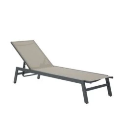 Lot De 2 Bains De Soleil A Monter Avec Roulettes - 1 Personne - Beige -Esprit Plein Air lot de 2 bains de soleil a monter avec roulettes 1 personne beige 3267070015953 1152216