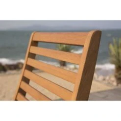 Lot De 2 Chaises De Jardin Pliantes En Eucalyptus FSC - 57 X 46,5 X 90 Cm -Esprit Plein Air lot de 2 chaises de jardin pliantes en eucalyptus fsc 57 x 46 5 x 90 cm 3612401826096 1246547