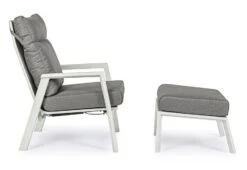 Pouf De Jardin Carré Aluminium Blanc Et Gris Keman L 60 Cm -Esprit Plein Air pouf de jardin carre aluminium blanc et gris keman l 60 cm 3666722592307 1391470