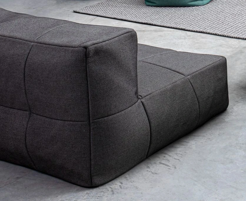 Pouf De Jardin En Aluminium Anthracite Sady 2 Pouf De Jardin En Aluminium Anthracite Sady – Image 2