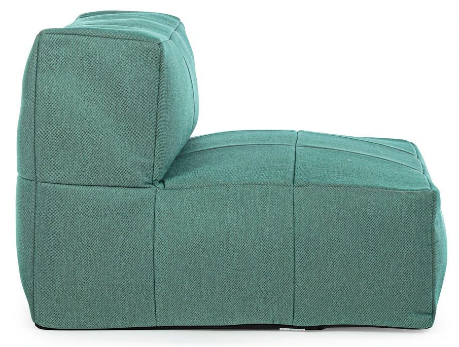 Pouf De Jardin En Aluminium Vert D'eau Sady 3 Pouf De Jardin En Aluminium Vert D'eau Sady – Image 3