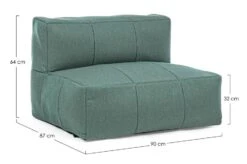 Pouf De Jardin En Aluminium Vert D'eau Sady 21 Pouf De Jardin En Aluminium Vert D'eau Sady -Esprit Plein Air pouf de jardin en aluminium vert d eau sady 3666722592314 1391656