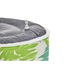 Pouf Gonflable Jardin Bocarnea - Assise 53 Cm - Revetement Spun Polyester 200 Mg - Motif Tropical -Esprit Plein Air pouf gonflable jardin bocarnea assise 53 cm revetement spun polyester 200 mg motif tropical 3451571021906 516546