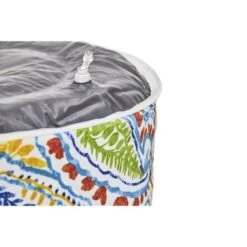 Pouf Gonflable Jardin Bocarnea - Assise 53 Cm - Revetement Spun Polyester 200 Mg - Motif Tropical Multicolore -Esprit Plein Air pouf gonflable jardin bocarnea assise 53 cm revetement spun polyester 200 mg motif tropical multicolore 3451571021913 516541