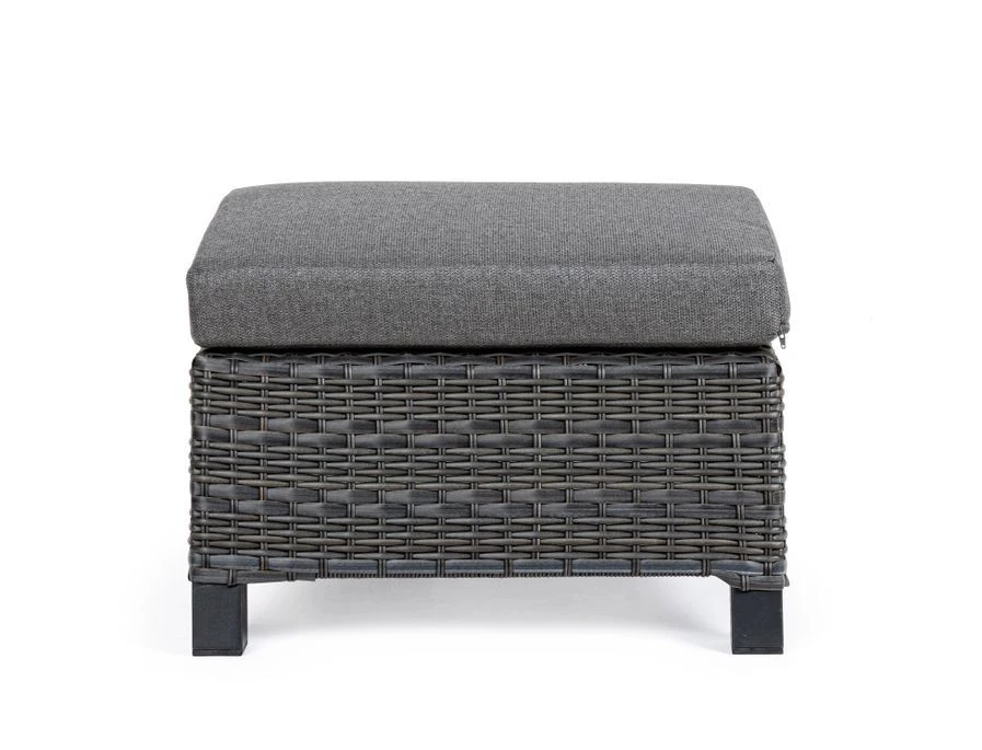 Repose-pieds De Jardin Carré Aluminium Anthracite Ben L 57 Cm 5 Repose-pieds De Jardin Carré Aluminium Anthracite Ben L 57 Cm – Image 5