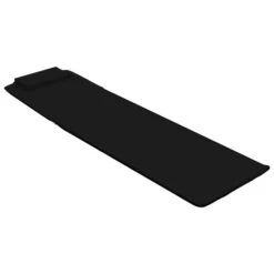 Tapis De Plage Pliables 2 Pcs Acier Et Tissu Noir -Esprit Plein Air tapis de plage pliables 2 pcs acier et tissu noir 3666722931120 978262