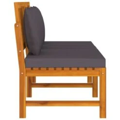 VidaxL Lit De Jour Avec Coussin Gris 200x60x75 Cm Bois D'acacia Solide 12 VidaxL Lit De Jour Avec Coussin Gris 200x60x75 Cm Bois D'acacia Solide -Esprit Plein Air vidaxl lit de jour avec coussin gris 200x60x75 cm bois d acacia solide 3666722922715 1512414